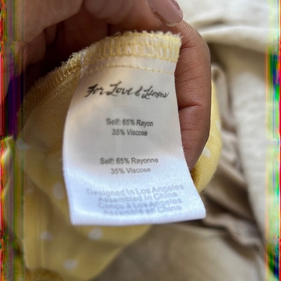 For Love & Lemons Limoncello Ruffled Mini Dress - Picture 7 of 7